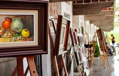 Zona del Barrio del Artista en Puebla